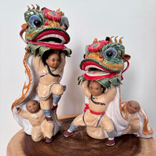 Load image into Gallery viewer, Lucky Lion Dance Statues (Large)