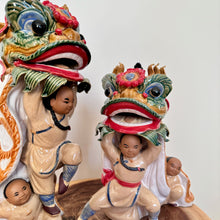 Load image into Gallery viewer, Lucky Lion Dance Statues (Large)