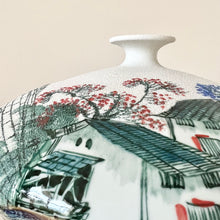 Load image into Gallery viewer, Oriental Porcelain Squat Vase
