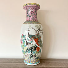 Load image into Gallery viewer, Vintage Famille Rose Vase