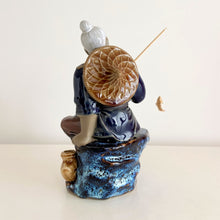 Load image into Gallery viewer, Chinese fisherman figurine