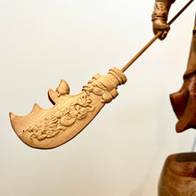 Load image into Gallery viewer, Guan Gong God of War Wood Carving
