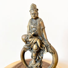 Load image into Gallery viewer, Brass Guanyin Bodhisattva
