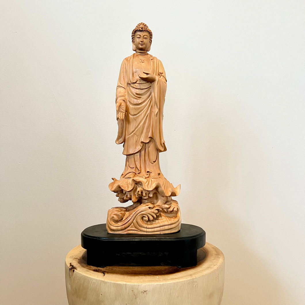 Siddhartha Gautama Buddha Wood Carving