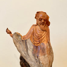 Load image into Gallery viewer, The Wise Man - Premium Eastern Arborvitae Carving
