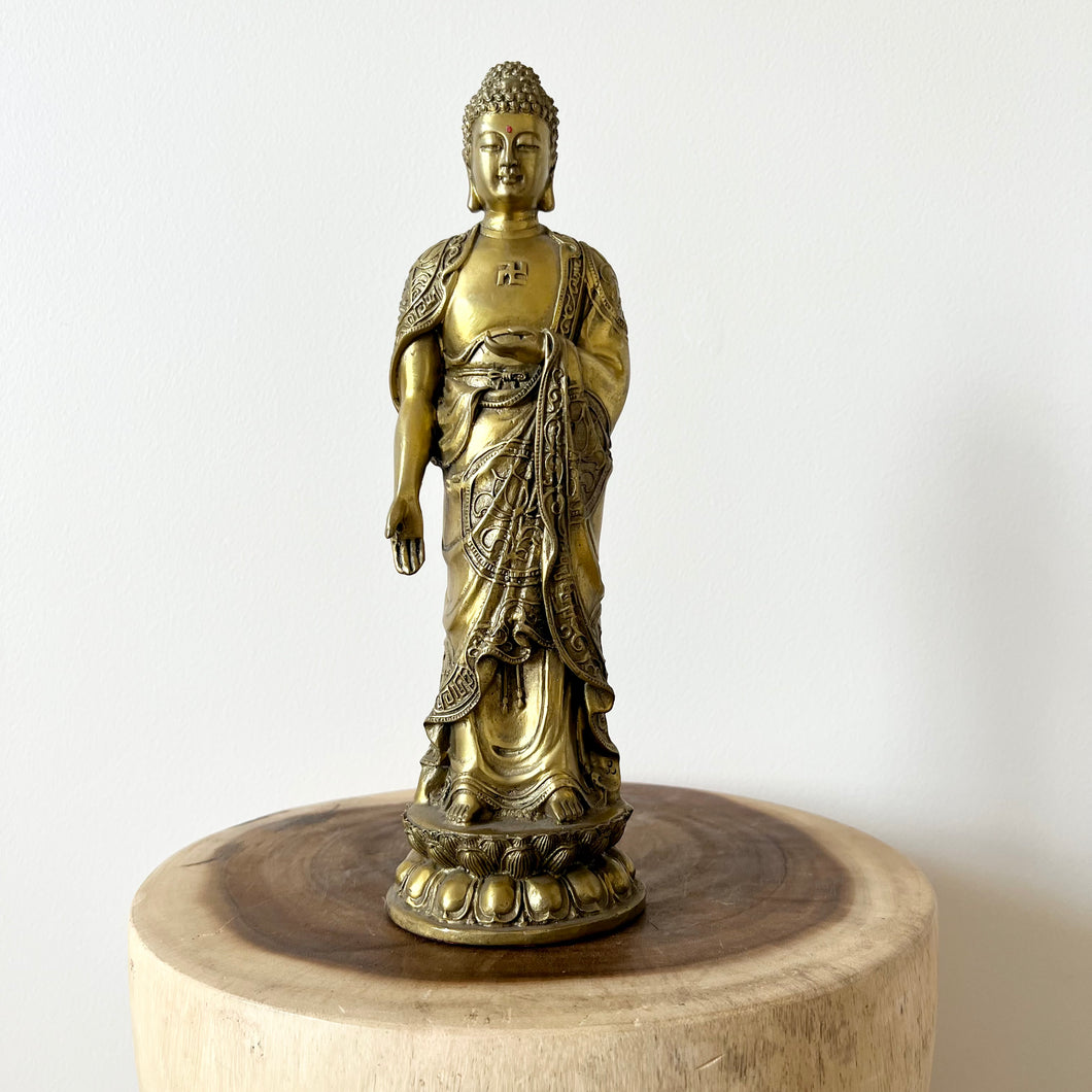 Brass Shakyamuni Buddha