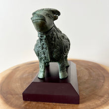 Load image into Gallery viewer, Vintage Bronze Ox Wine Vessel
