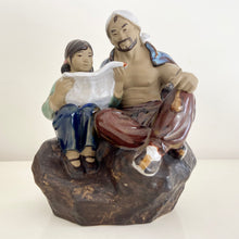 Load image into Gallery viewer, Vintage Father &amp; Daughter Figurine
