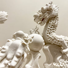 Load image into Gallery viewer, DeHua Double Dragon Porcelain Ornament
