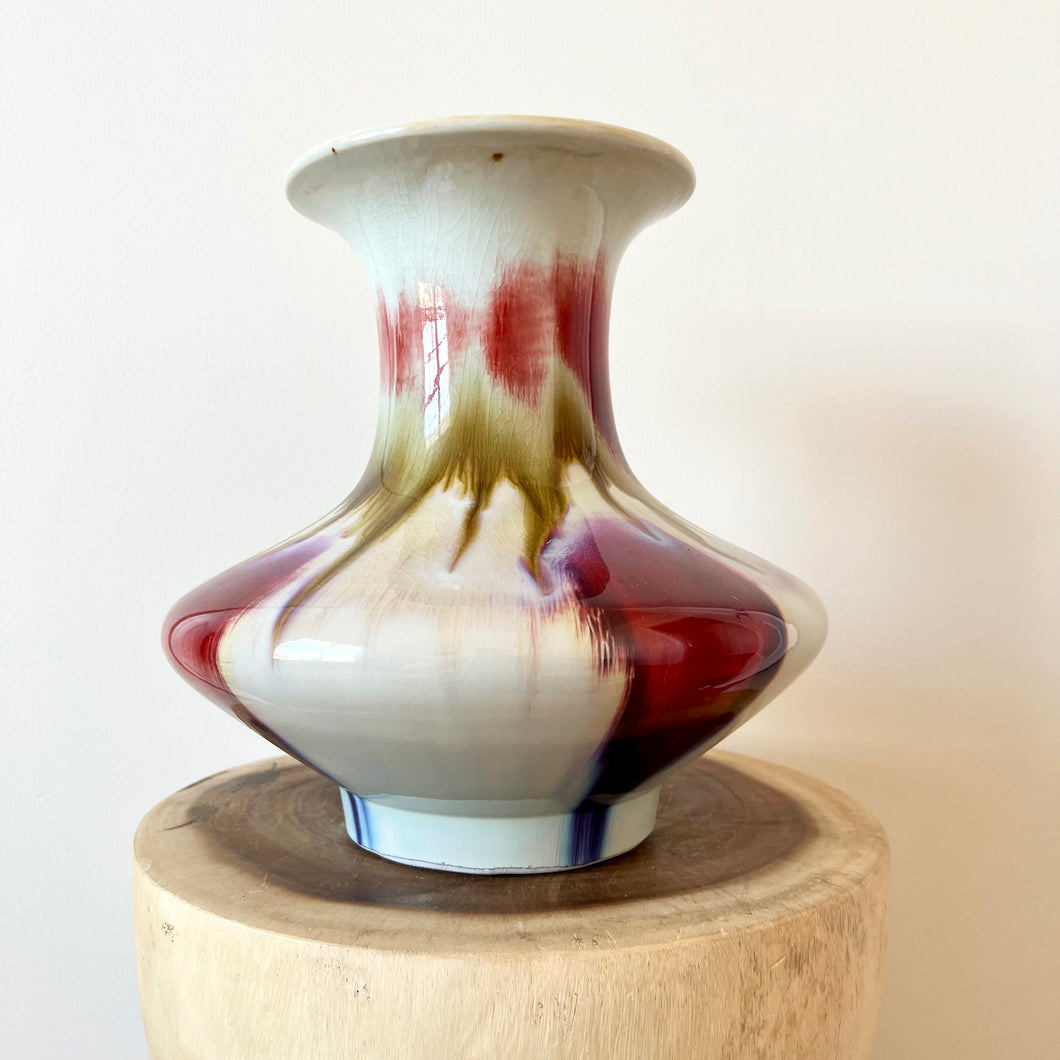 Flambé Porcelain Vase