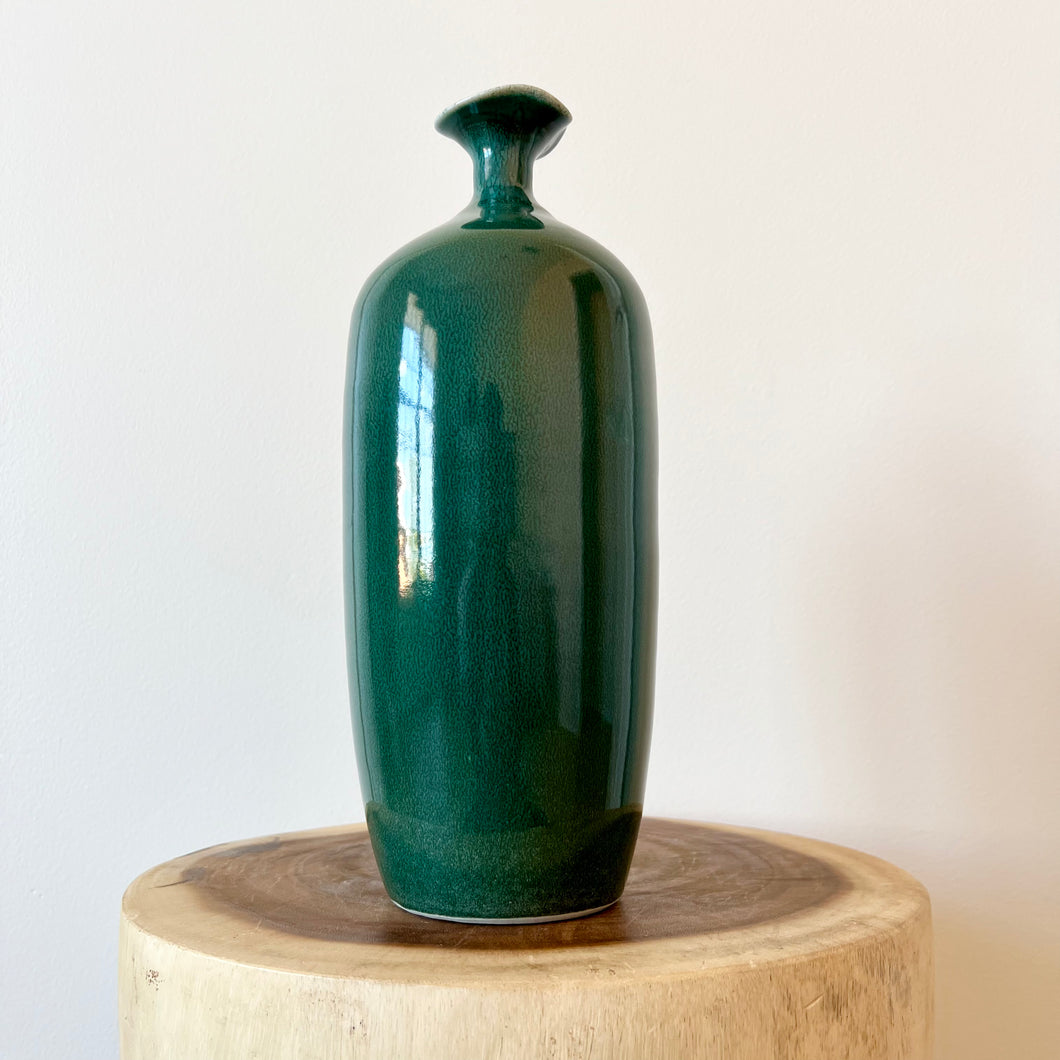 Bottle Green Vase