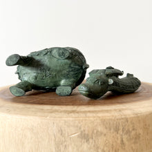 Load image into Gallery viewer, Vintage Bronze Ox Wine Vessel
