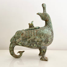 Load image into Gallery viewer, Archaistic Chinese Bronze Bird
