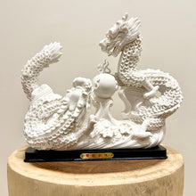 Load image into Gallery viewer, DeHua Double Dragon Porcelain Ornament
