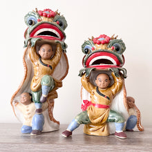 Load image into Gallery viewer, Lucky Lion Dance Statues (Large)
